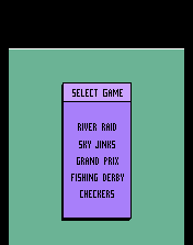 Super Hit Pak - River Raid, Grand Prix, Fishing ,Sky Jinks, Chec Title Screen